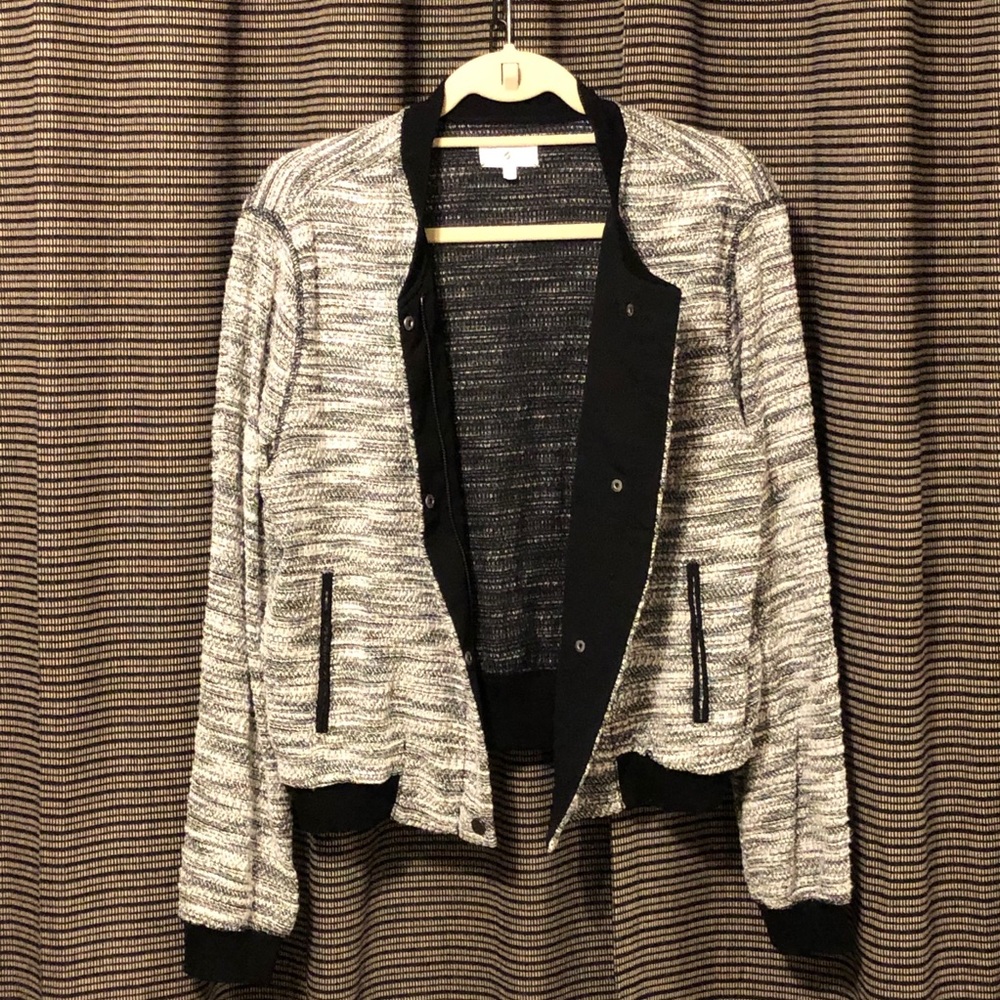 Loft Lou & Gray zip-up bomber jacket, size M